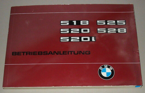 Brochure / Catalogue BMW Série 5 (518, 520, 525, 528i) De Février 1977 - Occasion