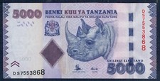 Tansania 5.000 Shilingi 2010 P.M. n&deg; 43a Superior - Gian 4
