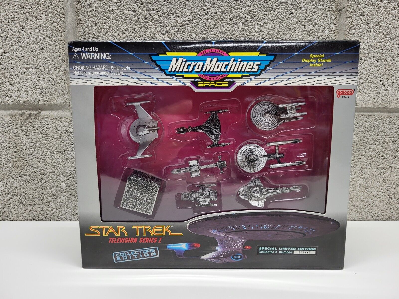 Star Trek Galoob Micro Machines Television Series I Collectors Edition 1995 New