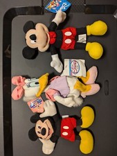 Vintage Disney Plush Mickey Daisy Duck 90s Collection Disney Parks