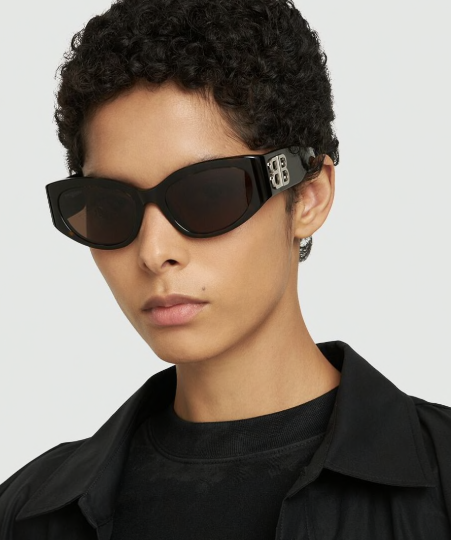 NEW Balenciaga BB0324SK-003 Sunglasses 55mm 100% Authentic NEW Balenciaga BB0324SK-003 Sunglasses 55mm 100% Authentic