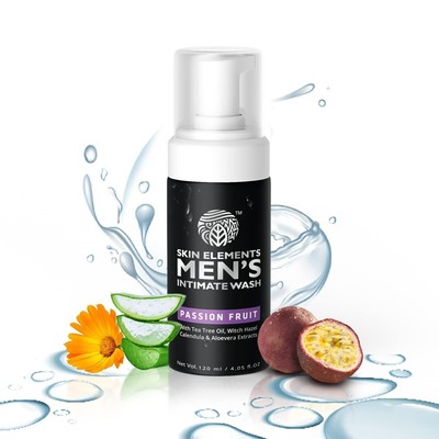 Skin Elements Herren Intimwäsche pH Balanced - Passionsfrucht - 120 ml
