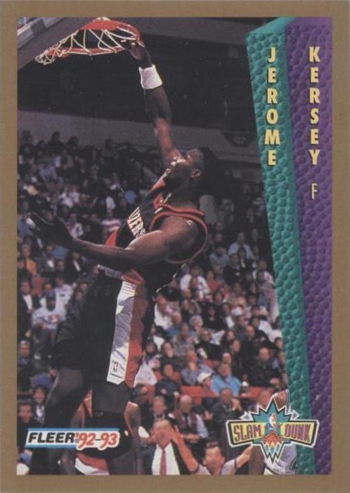 1992-93 Fleer - Jerome Kersey #293 - 1 of 2