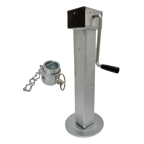 Manutec 4000kg Truck Trailer Jack Drawbar Jockey Stand Tillage 90cm