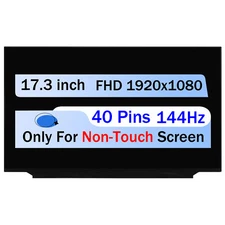 M57127-001 144Hz 17.3" FHD 40Pin LCD Screen Display for HP 17-CK1111NR 641H4UA