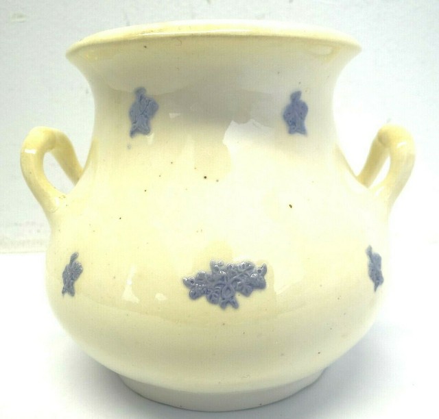 Antique Old Chelsea Adderley Porcelain China Decanter Container Missing