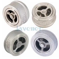 DN15 DN20 DN25 DN50 304 Stainless Wafer Check Valve Non-return One Way Valve H71
