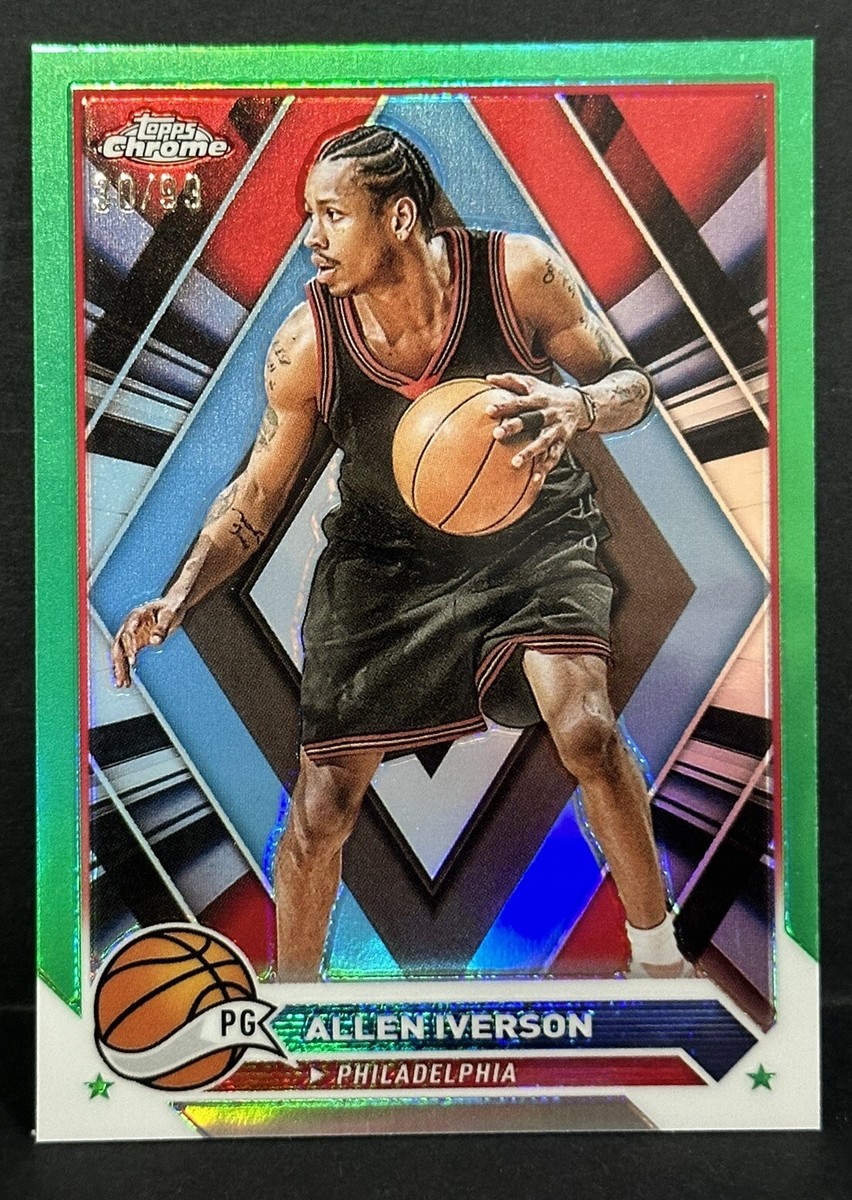 その他 ALLEN IVERSON Bowman Chrome REFRACTOR 2024 Bowman Chrome IVERSON ALLEN Refractor Auto /499