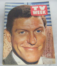 Vintage TV Week Magazine NSW February 1966 Dick Van Dyke
