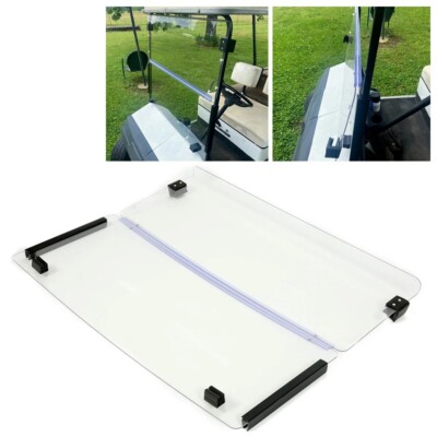 For EZGO Marathon Golf Cart Windshield Clear 1986-1994.5 Gas & Electric Model