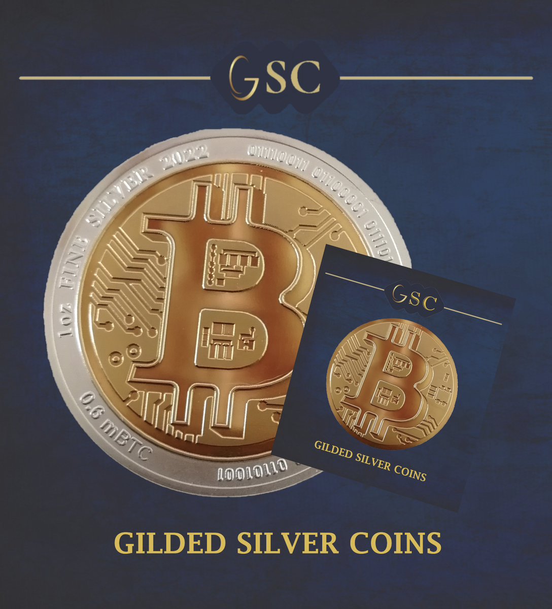 2022 Silver Bitcoin Nieu 1 Oz Ag .999 24k Gilded Coin Edition | eBay