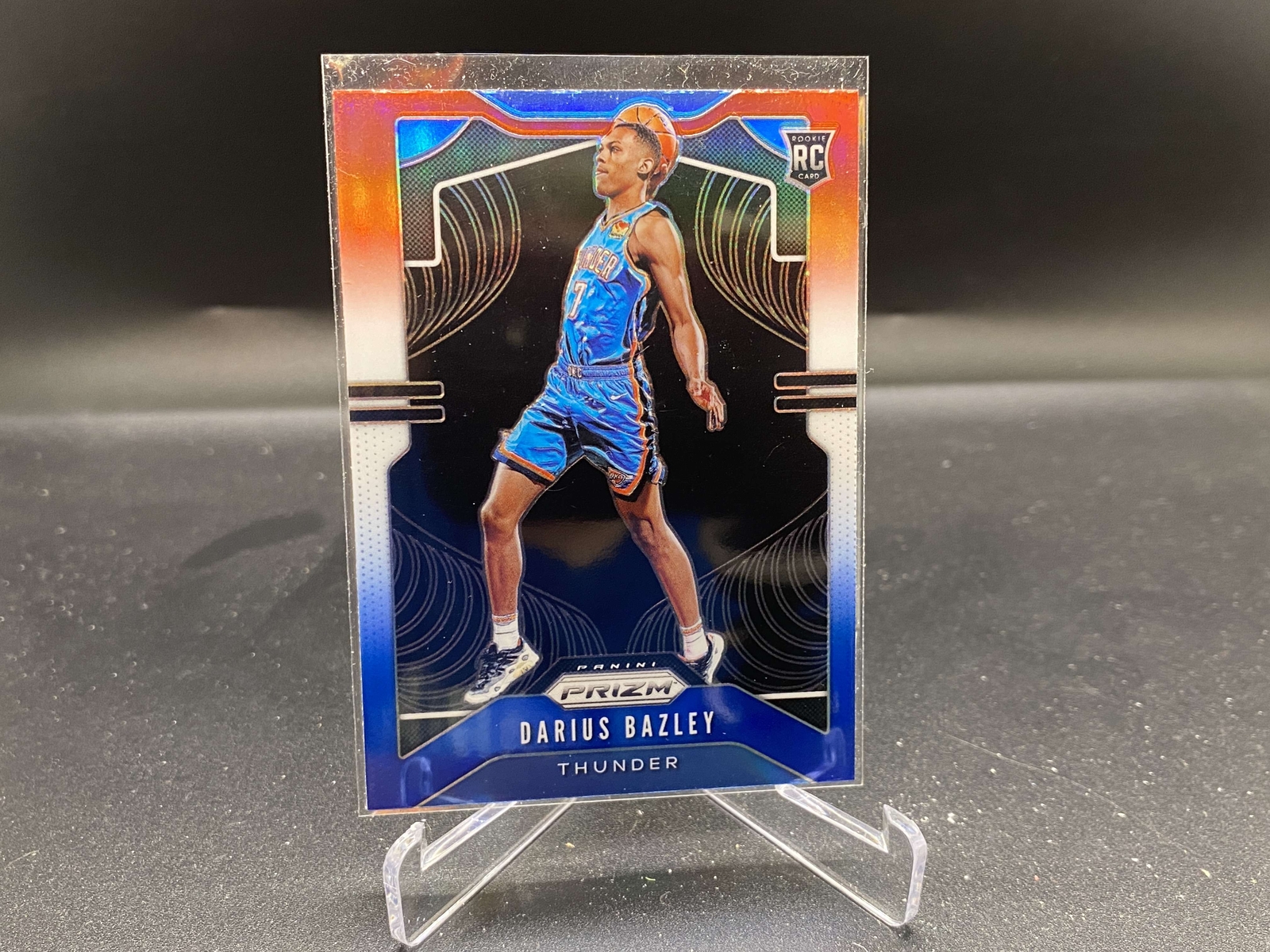 Darius Bazley 2019-20 Prizm Red White & Blue #289 Thunder