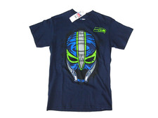 SEATTLE SEAHAWKS Football Team LUCHA LIBRE MASK NFL T-SHIRT Fan Gym Gear Men's S