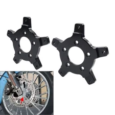 Black Enforcer Brake Rotor Adapter For Harley Touring Street Glide Special FLHX