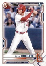 2021 BOWMAN DRAFT 1ST ST.LOUIS CARDINALS - RYAN HOLGATE #BD-148