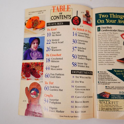 The Workbasket Craft Magazines Lot of 9 - Needlework Crochet & DIY 1981-95 - Picture 11 of 19