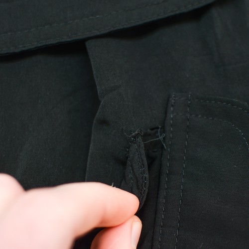Braetan Women's Classic Parka Jacket Black Mid-Length Size Medium M - Picture 4 of 8