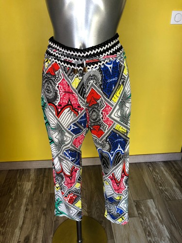 Pantalon Court été Roberto Cavalli En Viscose Multicolore - Taille 36 (FR 40) - Neuf Sans étiquettes