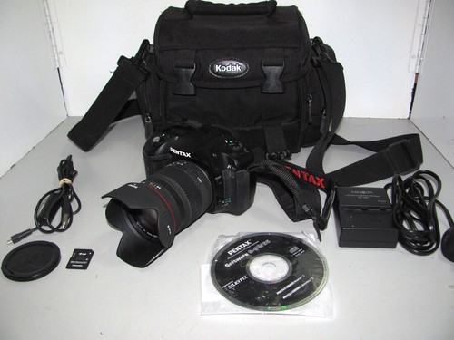 Pentax K10D DSLR Camera Sigma DC 18-200mm Lens In Very Good Condition & Working