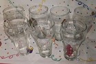 7 Vintage 1970's Coca- Cola, Coke Drinking Glasses, Clear Coke Cola Fluted 10 oz — photo 8