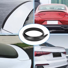 Rear Trunk Spoiler Lip Roof Tail Wing For Car Sedan Universal 124cm Not Adjust