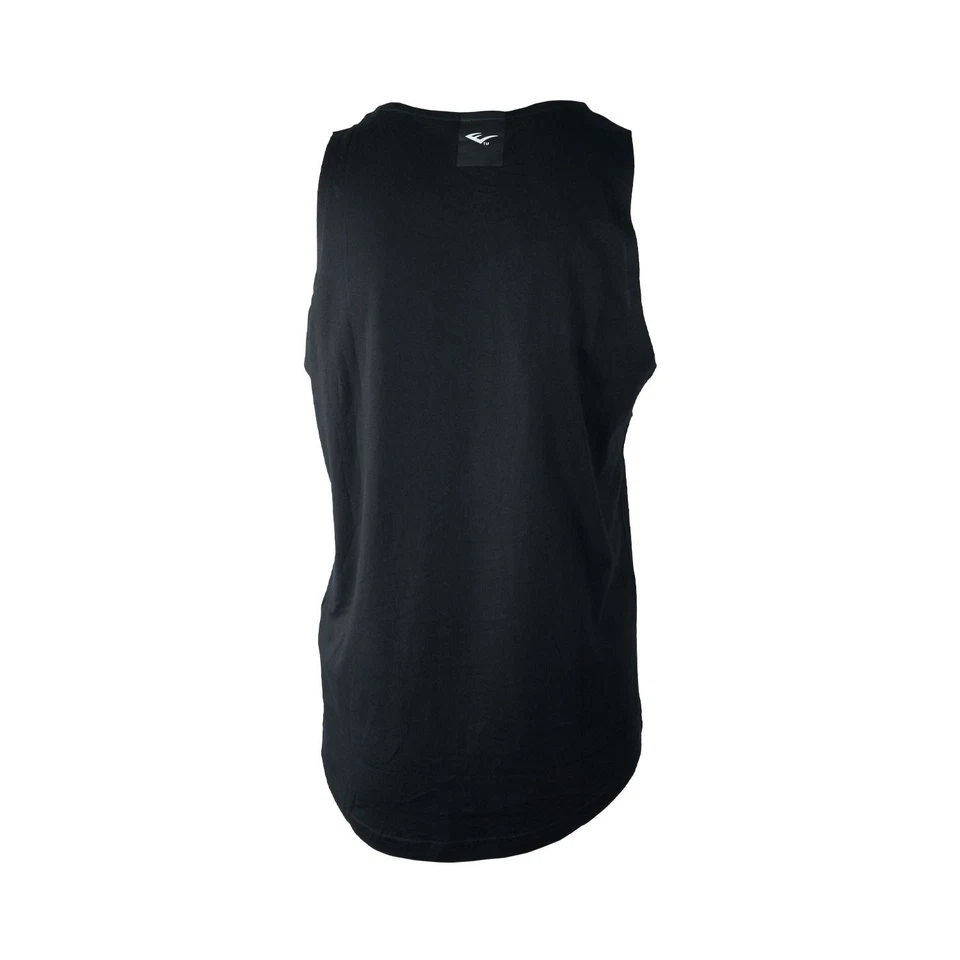 Camisa masculina Everlast preta sem mangas Glenwood Tank logotipo colete - pacote com 2 (S01) - Imagem 4 de 4