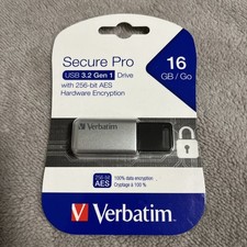 Image of Verbatim SecurePro 16GB USB Drive USB 3.2 Gen 1