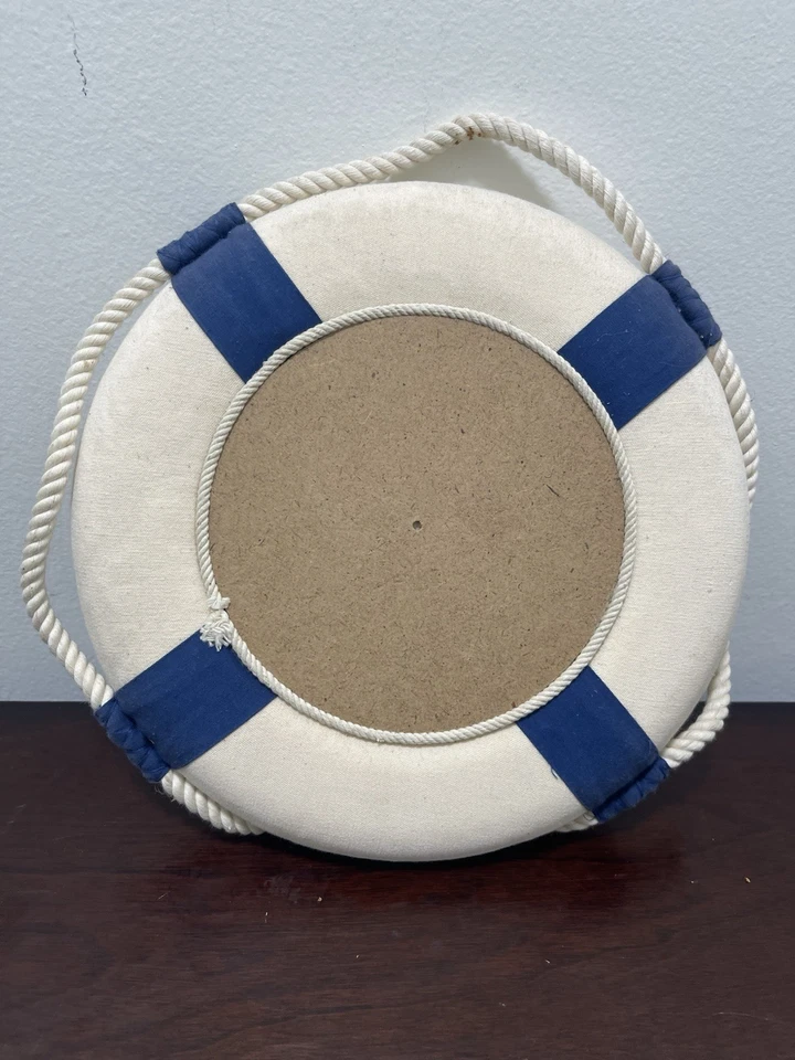 Life Preserver Buoy Decor  HM Endeavor 3D Ship In Middle Welcome Aboard 12" Diam - Изображение 3 из 3