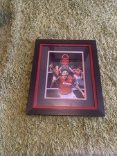 Matty Cash Signed Framed Picture Nottingham Forest Football Autographed Gift New
