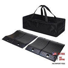 Tire Saver Ramps Rubber Fitted Wheel Design Car Tire Ramps for Black Rubber 4