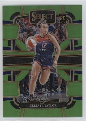 2024 Panini Select WNBA Concourse Neon Green Prizm 2/75 Celeste Taylor #16 0z8w