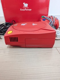 Dreamcast SEAMAN Xmas Package Red Console Limited Boxed SEGA Tested System JP