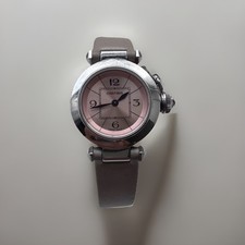 Cartier Pasha de Cartier Ladies 27mm Stainless Steel Quartz Watch Swiss Made