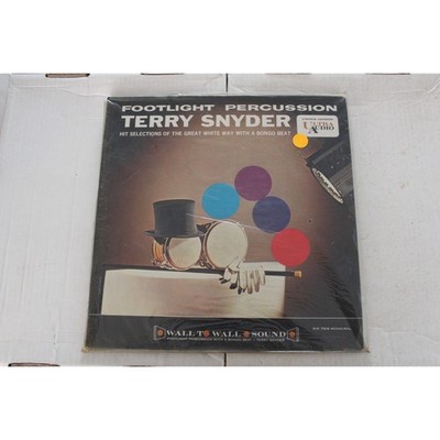 TERRY SNYDER - FOOTLIGHT PERCUSSION LP 12'' VINYL MONO [NOS SEALED]