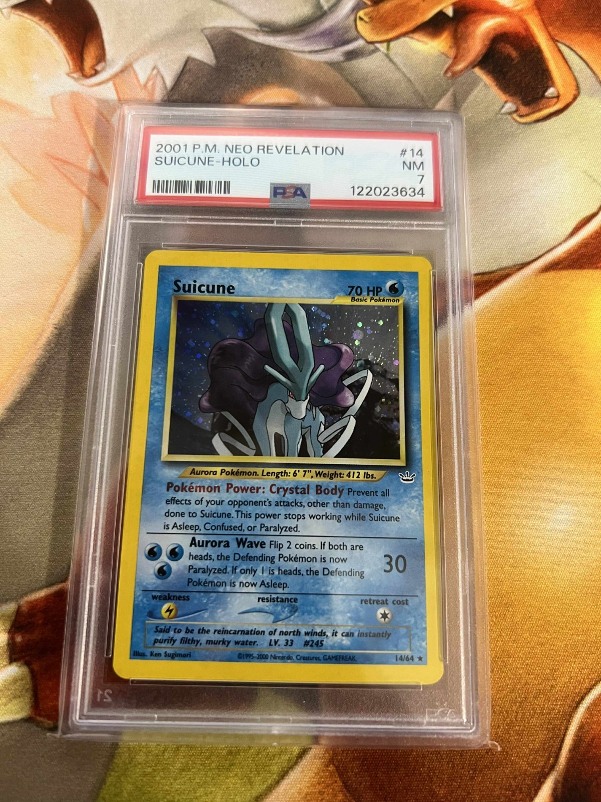 Suicune 2001 Neo Revelation #14/64 Holo Price Guide - Sports Card