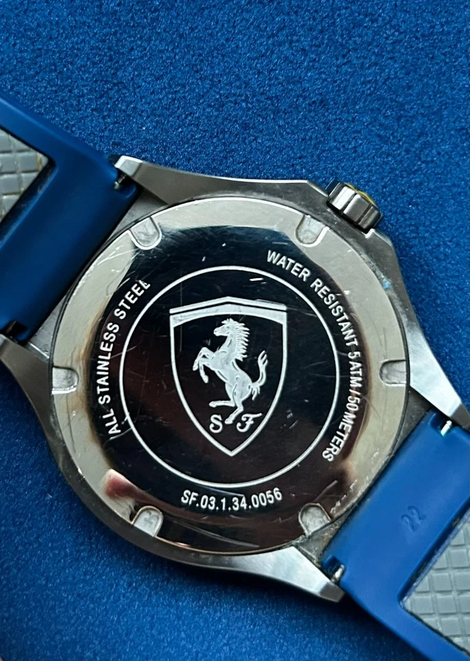 Мужские часы Ferrari Scuderia SF 03.1.34.0056 — синие — бывшие в употреблении - Изображение 2 из 4