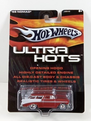 2006 Hot Wheels Ultra Hots '56 NOMAD Red & white Real Riders J2849 K43