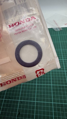 #ad #ad 90446 357 000 Genuine Honda Washer Thrust 17.2mm CR XR XL ATC NOS AU $12.00