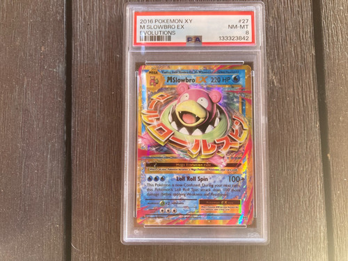 M Slowbro-EX graded PSA 8 for sale on eBay
