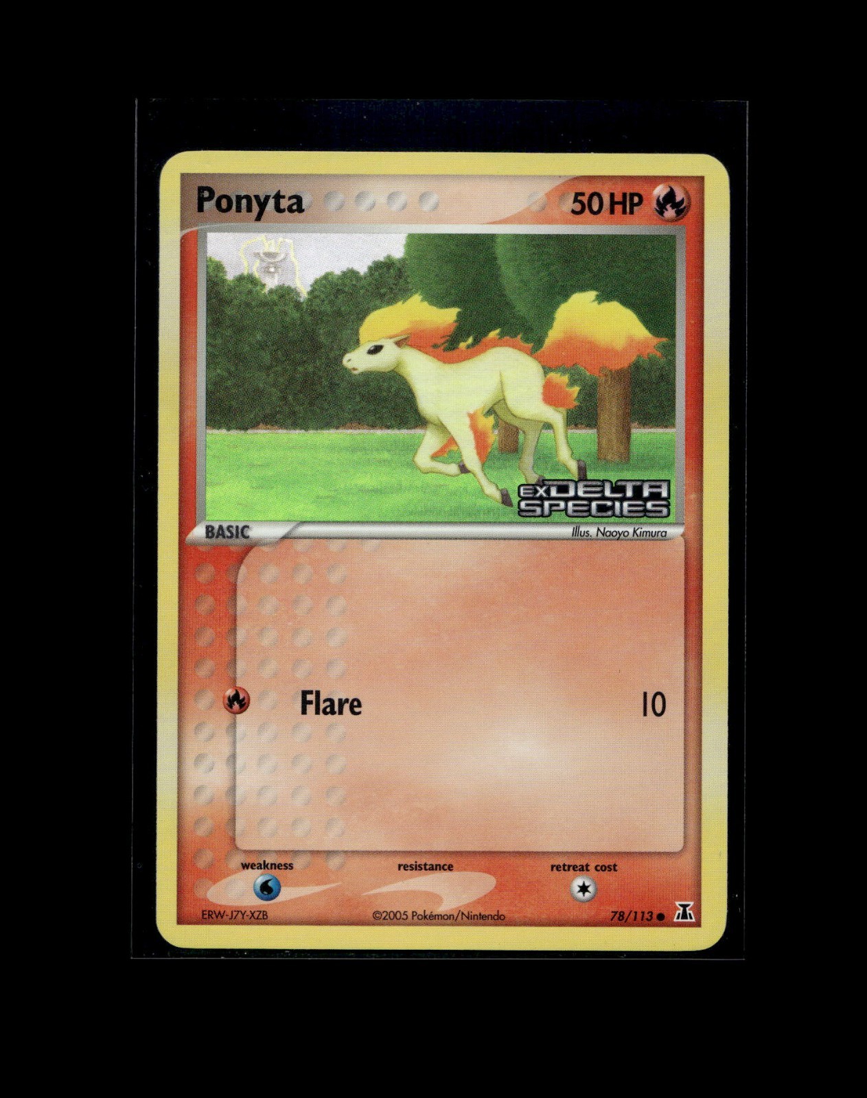 Ponyta Rapidash Galarian Pokemon Card! Holo/Reverse Holo Rare V Promo Cards!