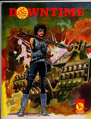 Downtime TPB 4Winds Graphic Novel TPB Comic 1989  VF+