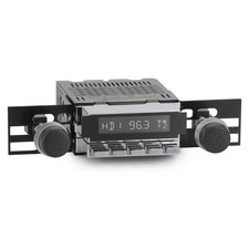 1964-67 Plymouth Valiant Redondo Rs Radio Retrosound Bluetooth Am Fm Chrome