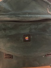 Vintage 1990s apple computer backpack