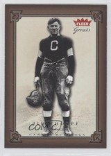 2004 Fleer Greats Jim Thorpe #2 HOF 0pl9