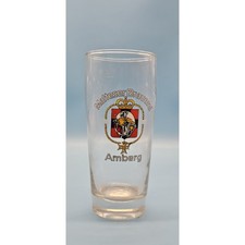 Malteser Amberg 0,5l Bierglas alt Brauerei Glas