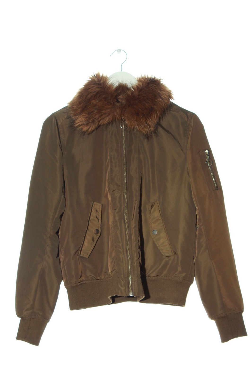 H&M Chaqueta de invierno Mujeres Chaqueta Talla EU 40 color bronce look casual