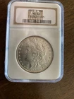 1902 O Morgan Silver Dollar. Blast White, with Edge Toning BEAUTIFUL.  NGC MS63.