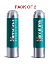 2X Himalaya Herbals Kajal, Black, 1g Matte Finish