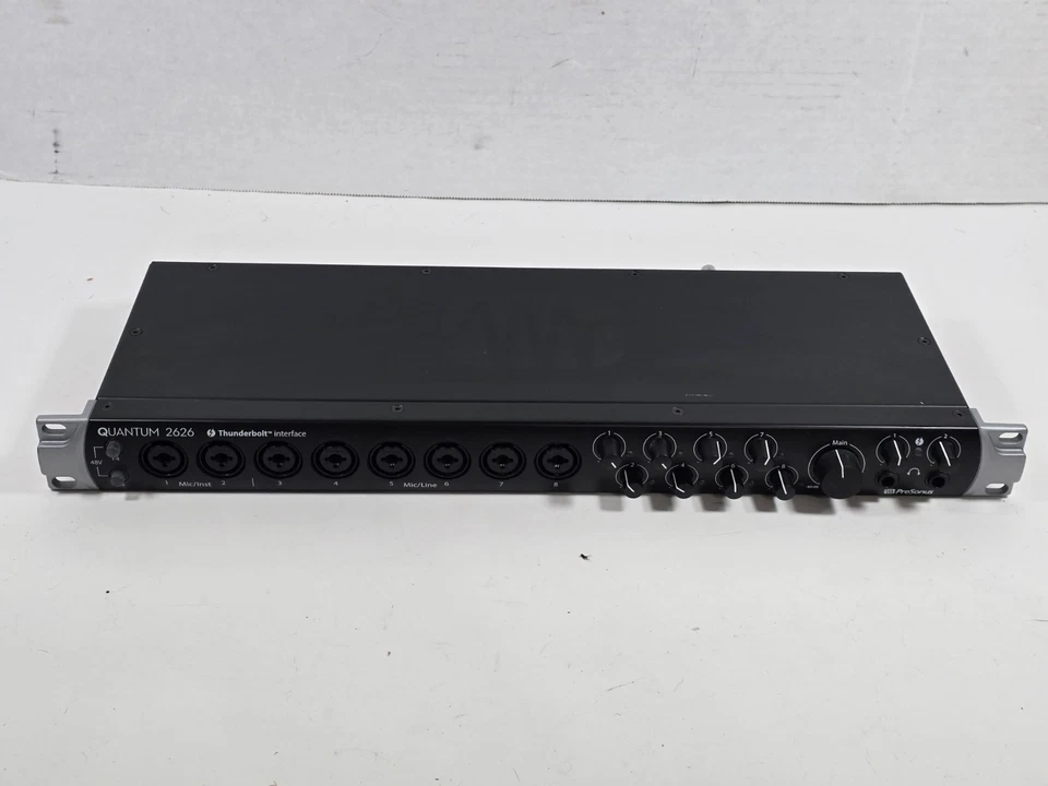 PreSonus Quantum 2626 Thunderbolt Audio Interface - for parts or repair - Image 4 of 4