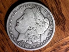 1890 CC Morgan Silver Dollar No cost shipping